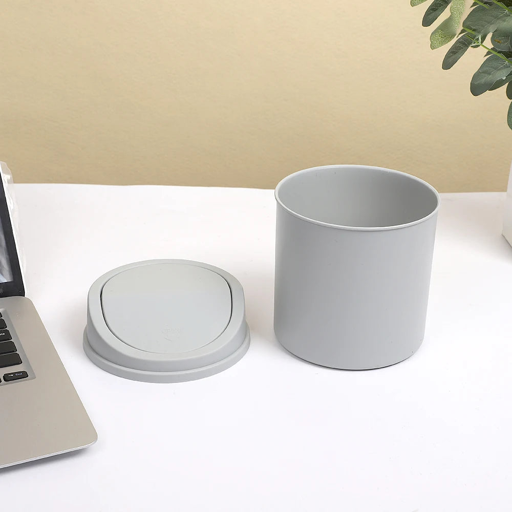 Mini Desktop Trash Bin – High Capacity for Office & Home