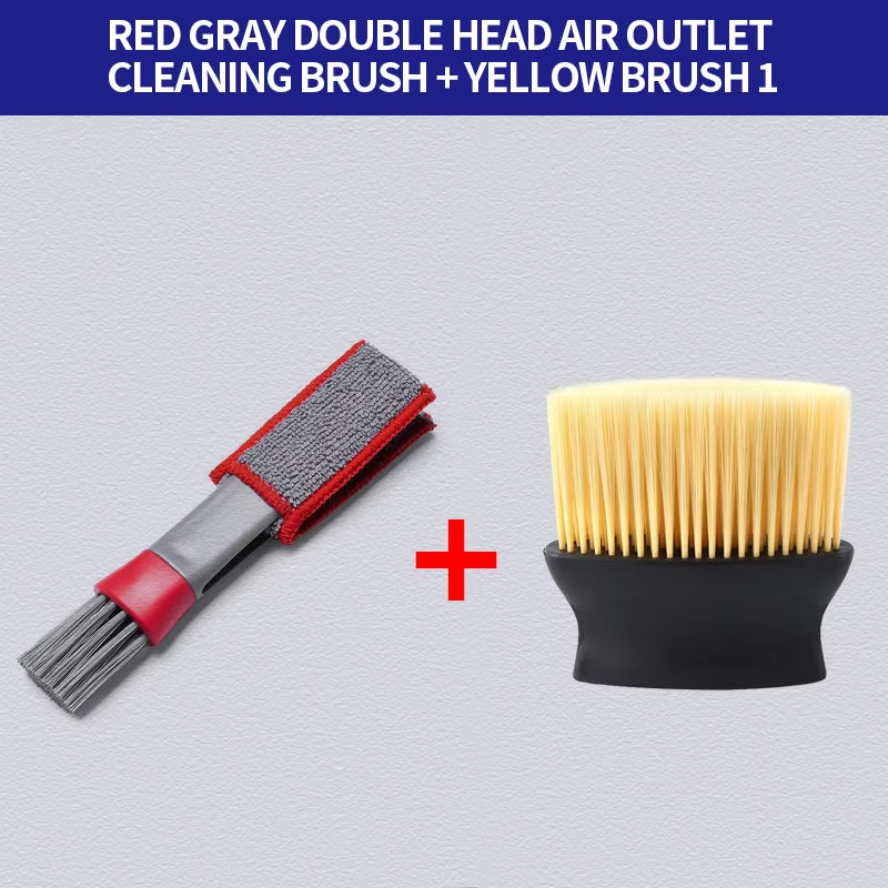 Car Air Vent Cleaning Brush – Multi-Purpose Interior Dust Tool for AC Outlets & Dashboards.