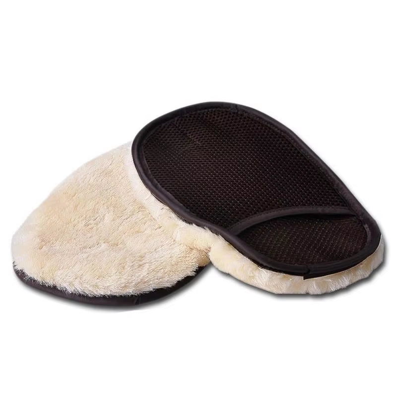 Microfiber Wool Soft Auto Car Washing Glove.