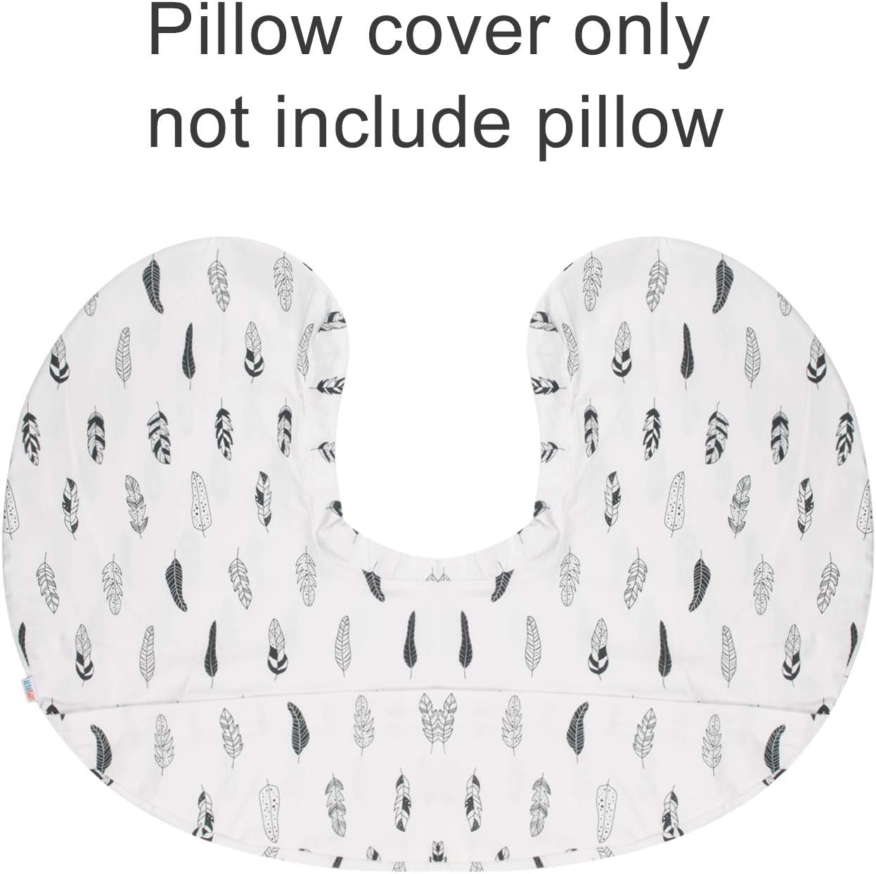 Nursing Pillow Cover – Soft Feather Design Slipcover for Breastfeeding & Infant Support (ZT01)