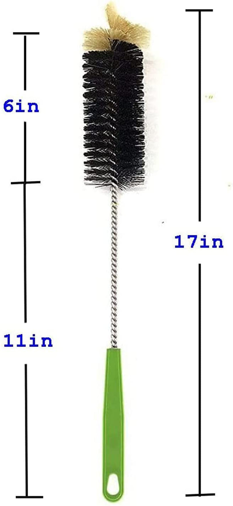 Flexible Bottle Brush – Long Handle Cleaner for Bottles, Vases, Tumblers & Kitchen Use.