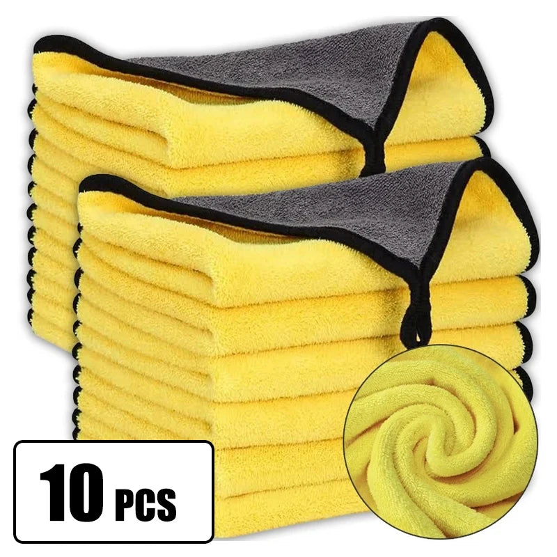 Microfiber Car Wash Towel – 30x30cm Ultra-Soft Drying & Detailing Cloth for Car Care