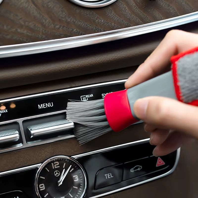 Car Air Vent Cleaning Brush – Multi-Purpose Interior Dust Tool for AC Outlets & Dashboards.