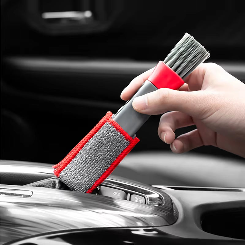 Car Air Vent Cleaning Brush – Multi-Purpose Interior Dust Tool for AC Outlets & Dashboards.