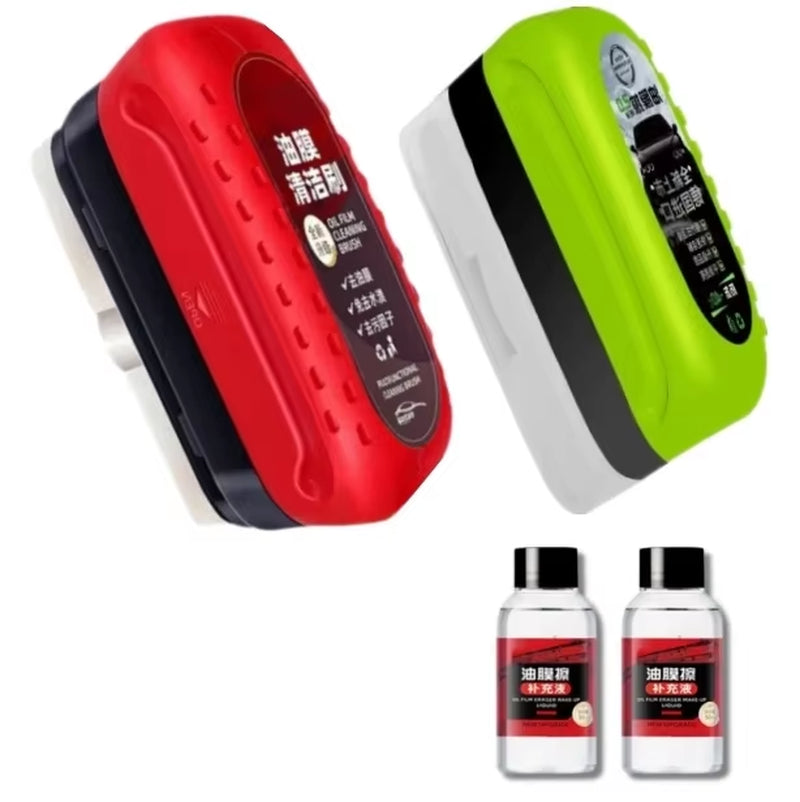 Glass Oil Film Remover – Windshield Cleaner & Water Spot Sponge