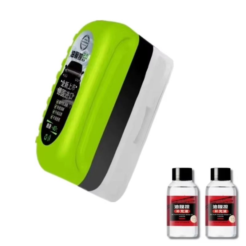 Glass Oil Film Remover – Windshield Cleaner & Water Spot Sponge