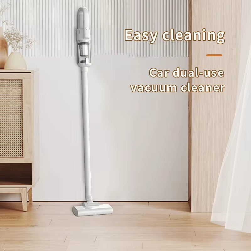Portable Handheld Car Vacuum – 6500Pa Powerful Wireless Cleaner with Metal Filter.