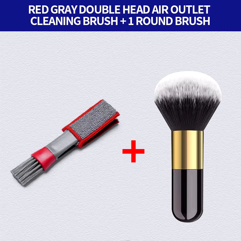 Car Air Vent Cleaning Brush – Multi-Purpose Interior Dust Tool for AC Outlets & Dashboards.