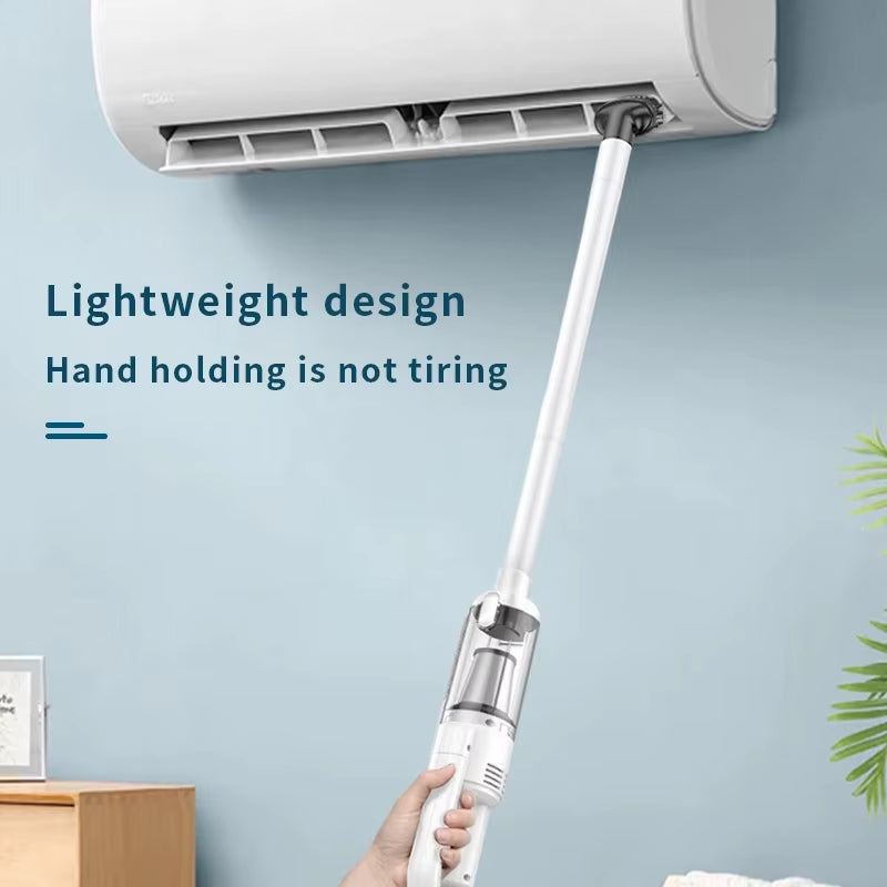 Portable Handheld Car Vacuum – 6500Pa Powerful Wireless Cleaner with Metal Filter.