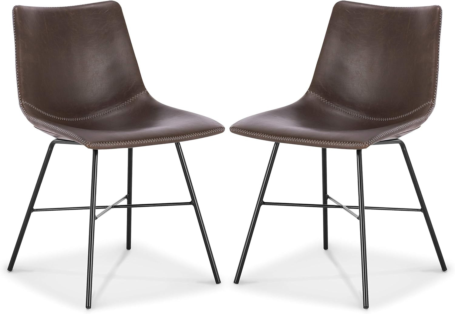Paxton Dining Chair, Set of 2 Brown