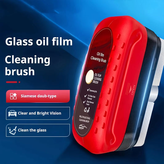 Glass Oil Film Remover – Windshield Cleaner & Water Spot Sponge